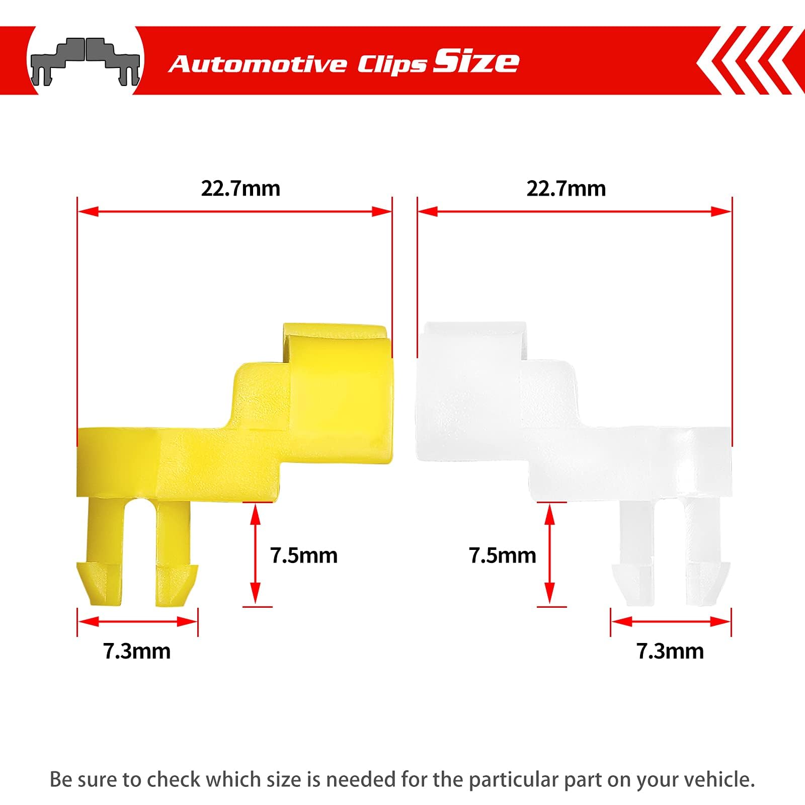 Amazon.com: OTUAYAUTO 10PCS Door Lock Rod Clips - Tailgate Handle